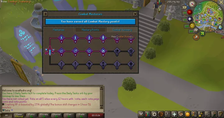 Combat Masteries