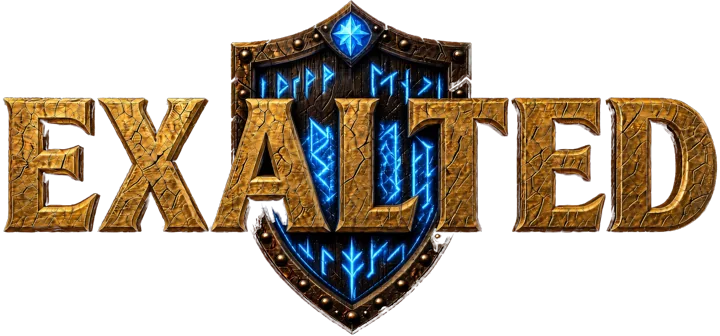 Logo, blue