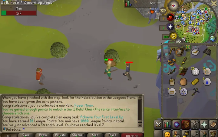 A new player's first steps